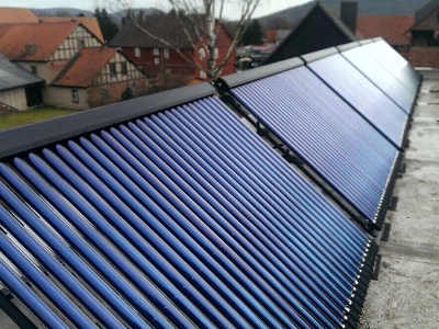 50 m² Solarthermie für eine Fleischerei
