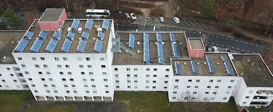 270 m² Solarthermie für ein Apartmenthaus 270 m² Solarthermie für ein Apartmenthaus