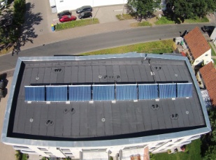 41 m² Solarthermie für ein Wohnobjekt